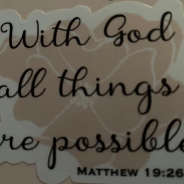 FAITH Sticker Pack | Bible Verse Stickers | Scripture Christian ...