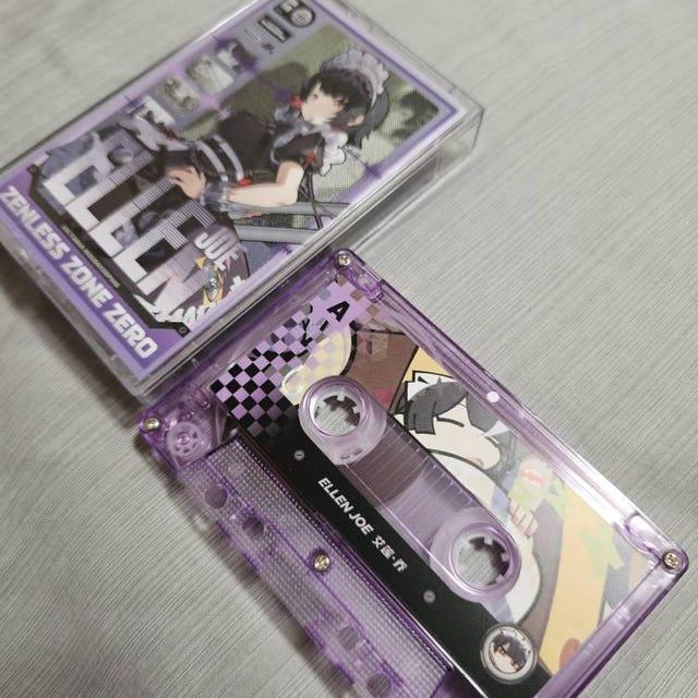 nahoo♪ 音源3枚 Cassette Tape Zenless Zone Zero - Lycaon, Qingyi, Zhuyuan