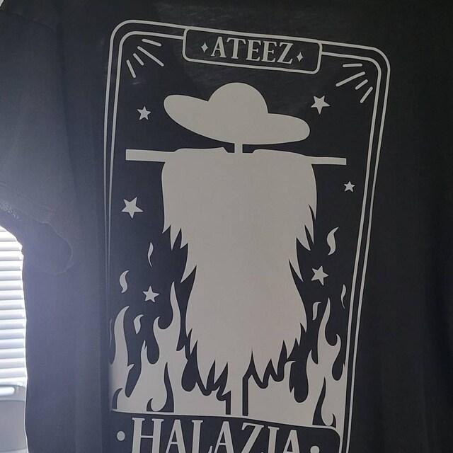 Halazia Tarot Card | Ateez Svg | Kpop Sticker | Instant Download