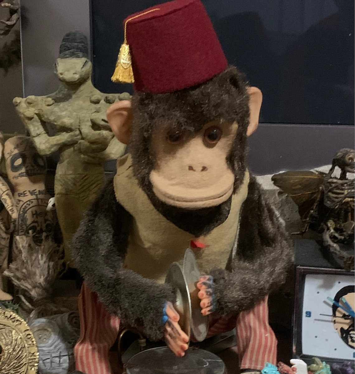 Customer photo of a pet with the Fez Hat mini small pet Cat Dog Hedgehog Vogue