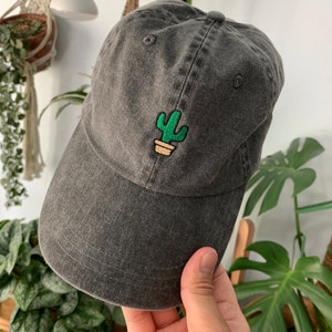 CACTUS Baseball Hat Embroidered Dad Cap 