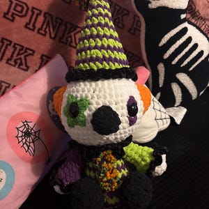 かぎ針編みのピエロのぬいぐるみ | ピエロのぬいぐるみ | ピエロの