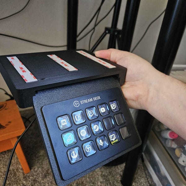 Elgato Streamdeck 15 Key MK1/MK2 Sliding Under Desk Mount | Gifts for ...