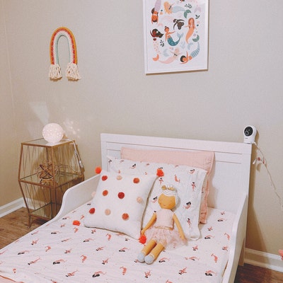 Mermaid Childrens Print, Kids Ocean Wall Art, Mermaid Bedroom Decor, Under the Sea Playroom ...