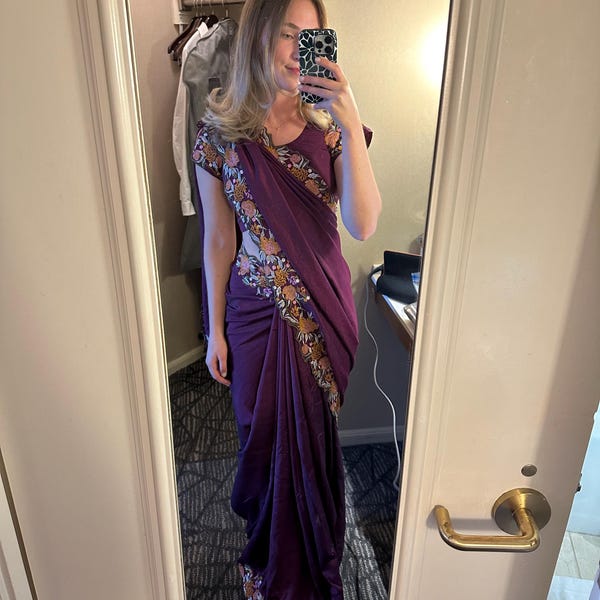 Women Party Wear Tissue Cotton Silk Saree With Un Stitched Blouse