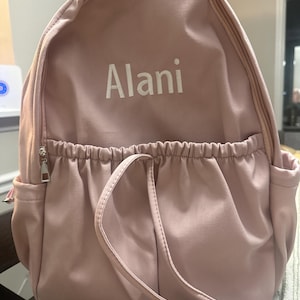 Custom Cute Toddler Backpack with Bow Personalized Ballet Dance Backpack With Name  Bookbag for Dance Class Gifts For Girls