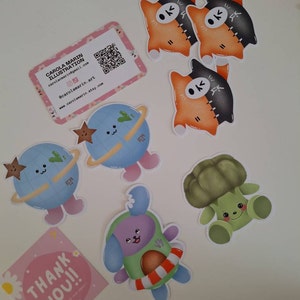 Thai BL Stickers / GMMTV Williamest, Earthmix, Geminifourth