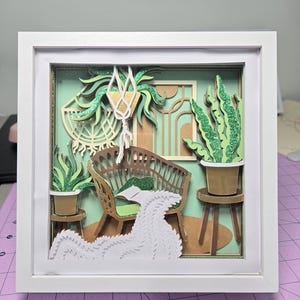 3D Layered Summer SVG PDF EPS, Sea Wave Shadow Box, Beach 3D Svg, Sun ...