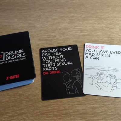 Drunk Desires Couples Drinking Card Game Valentines Day Gift Couples ...