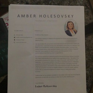 Amber added a photo of their purchase