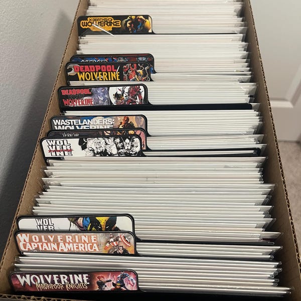 Custom Comic Books Divider Labels, Comic Labels, Comic Stickers ...