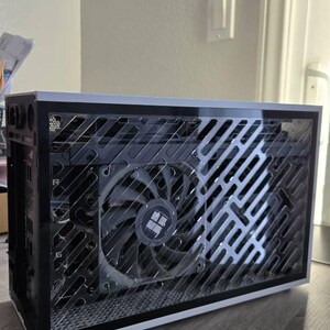 FormD T1 v2.0 - v2.1 Ncase T1 v2.5 カスタムベントサイドパネル
