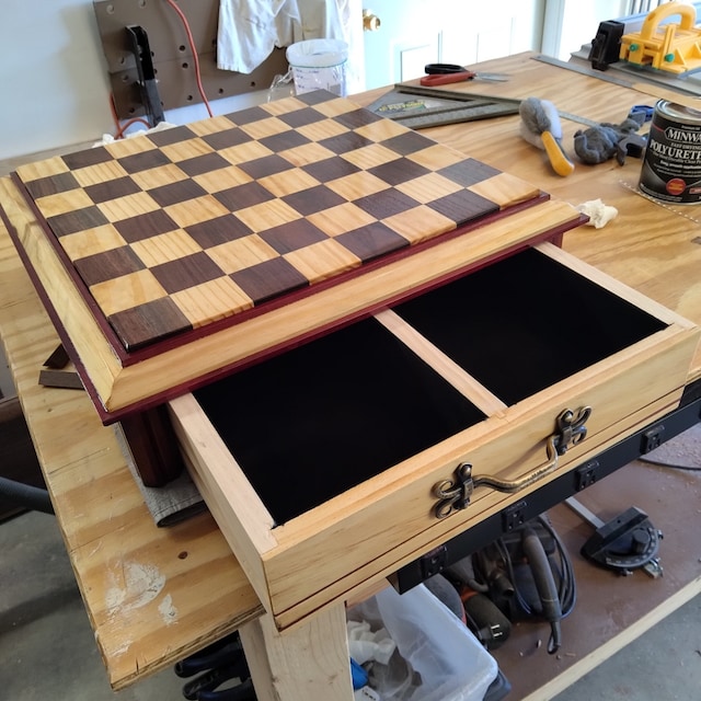 Woodsmith Chess Board Plan