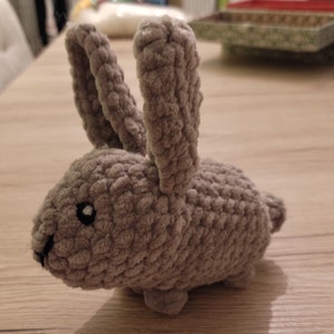 Crochet Pattern DWARF RABBIT / Crochet PATTERN Plush Toy / Amigurumi ...