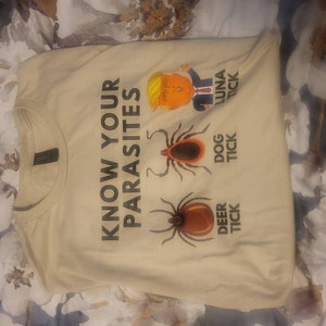 Know Your Parasites Shirt, Anti Trump Shirt, Election Day Shirt, Funny Trump Shirt, Sarcastic Trump Shirt, Anti Trump Tee, Trump Shirt, Gift