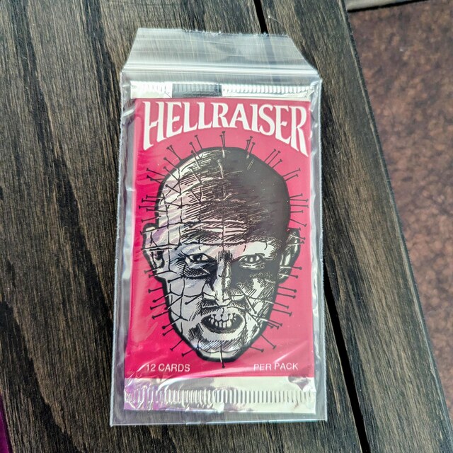 Hellraiser Pack of Cards Pinhead Horror Movie Cards 1992 Scary