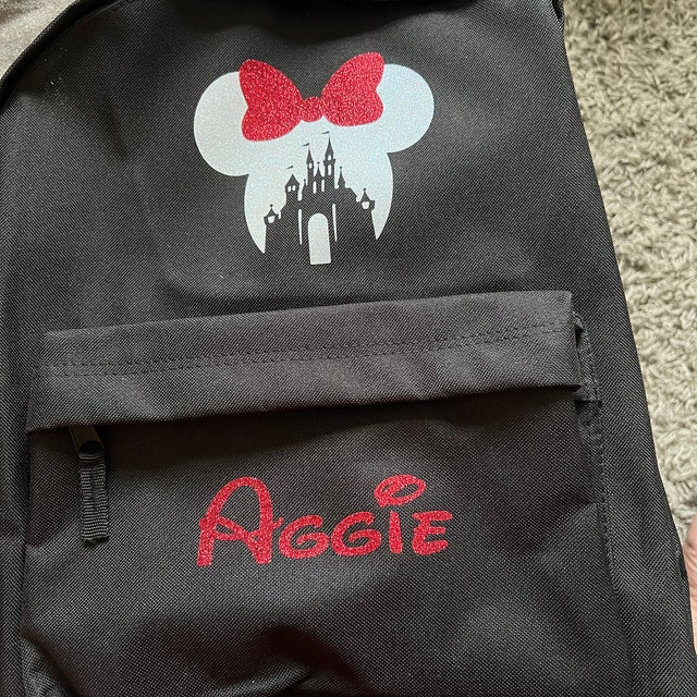 Disney personalised backpack discount