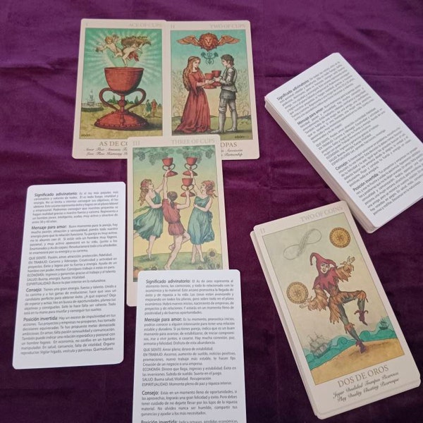 ORACLE RUNES TAROT - to Learn to Read the Runes - Text in Spanish ...