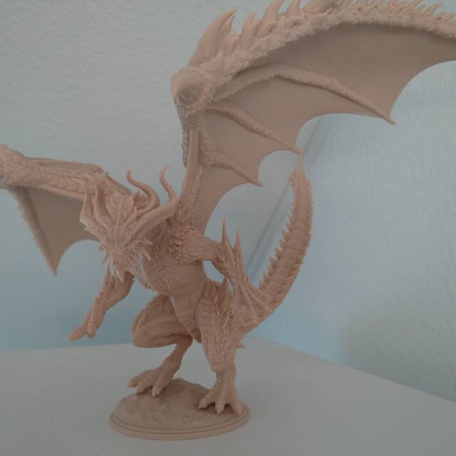 3D Printable Avatar of Bahamut – the Young Monk Grandmaster of Flowers -  32mm and 75mm scale by 2moronic miniatures