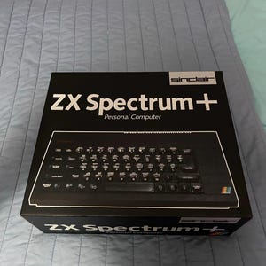 Sinclair ZX Spectrum Plus EMPTY BOX Inc Polystyrene ( Caja / Boîte