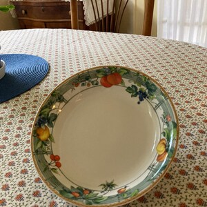 Wedgwood Eden Porcelain Dinnerware: Fruit Trellis Plates, Bowls
