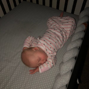 Baby-idea Washable Hypo-Allergenic Aloe Vera Anti-Choking Cushion for Cot