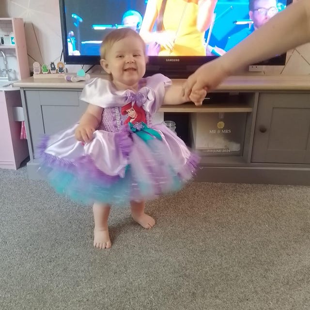 little mermaid birthday tutu dress 4th Birthday Mermaid Tutu Outfit-Little Cuddle Boutique Puff Sleeve Shirt Only-Long Sleeve / 5T