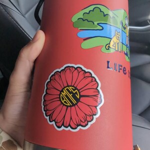 Harrison added a photo of their purchase