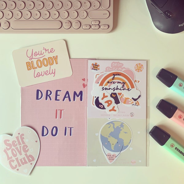 Self Love Sticker Pack | Cute Stickers | Positivity | Journal Stickers ...