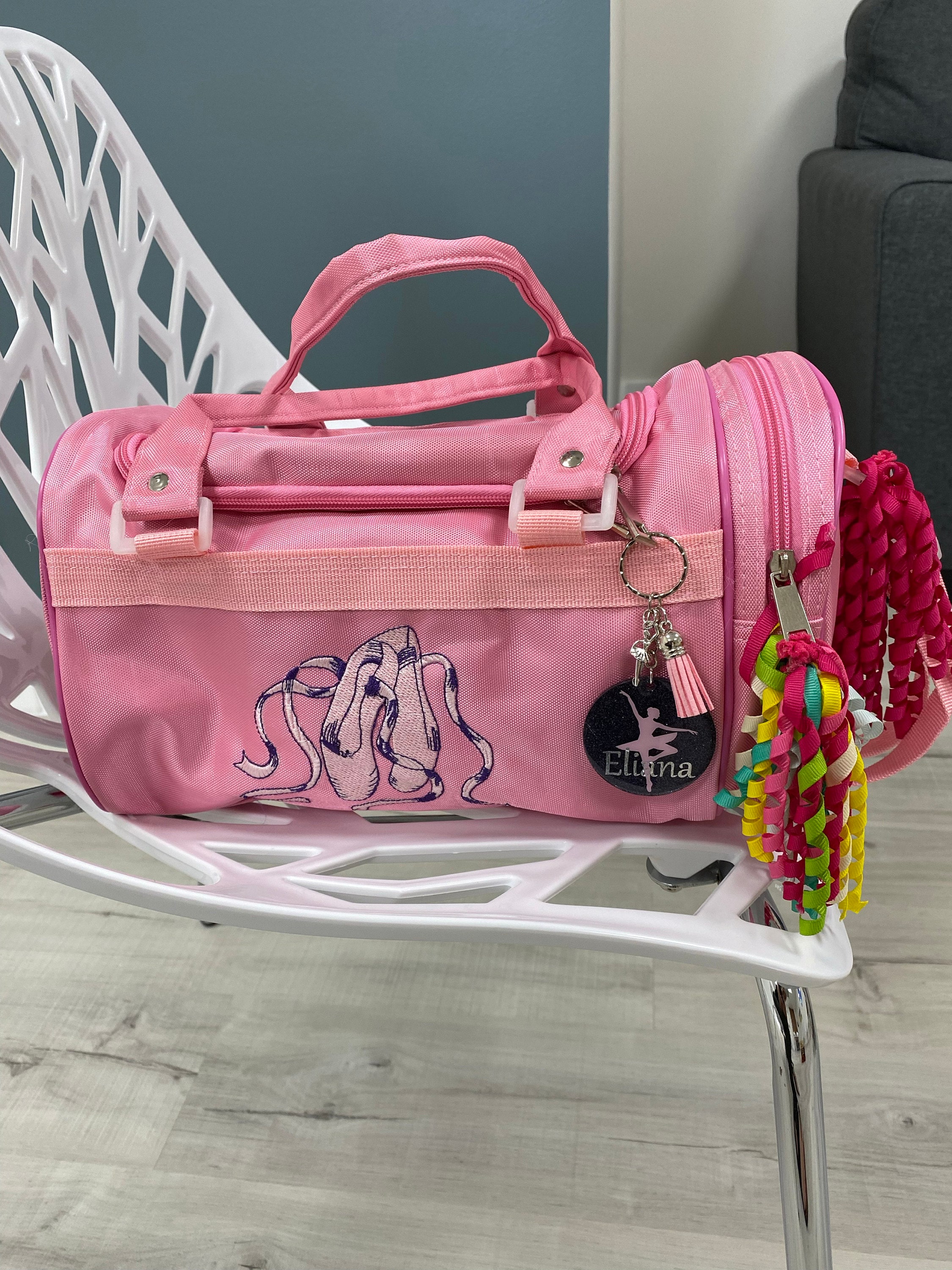 Personalized Ballet Keychains | Ballet Dancer Squad | Ballet Keychain | Ballet Bag Tag | Ballet Gift | Monogram Dance Gift | Recital
