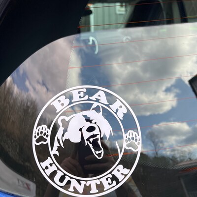Vinyl Decal Beagle Chasing Rabbit Hunt Hunting Truck Country Bumper ...