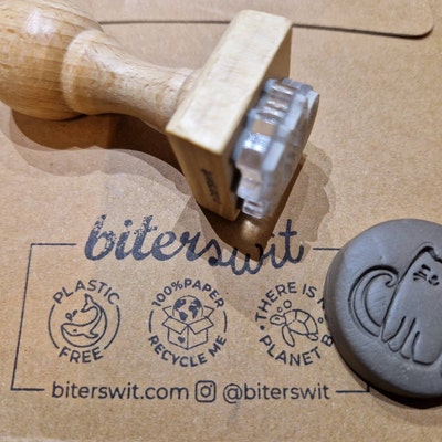 Logo Stamp for Custom Paper Cups, Coffee Shop Stamp, Coffee Sleeve Logo ...