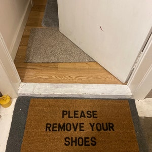 take off your balenciaga's doormat