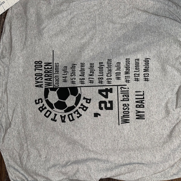 Sport Roster Svg Soccer Team Roster SVG, Player Template, Cut File (digital Download) - Etsy