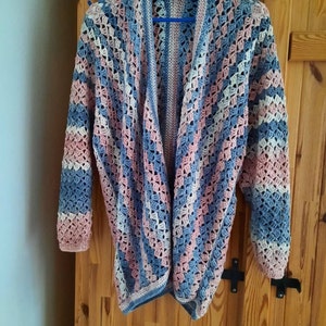 CROCHET PATTERN / Crochet Lacy Spring Cardigan - Etsy