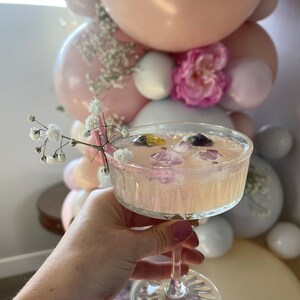 EDIBLE FRESH COCKTAIL 150 Flowers Overnight, Garnishes, Floral