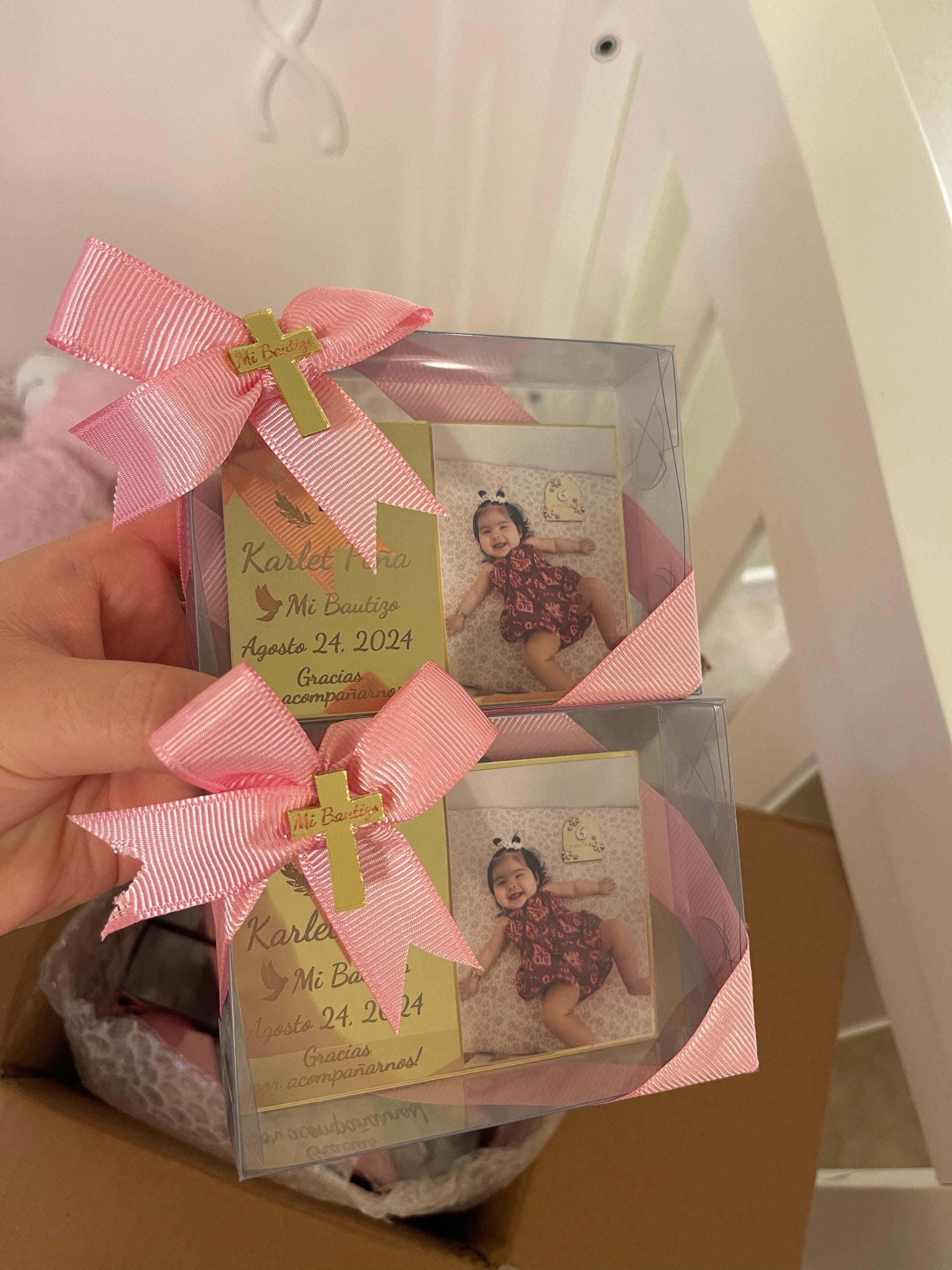 Baptism Photo Magnet Favors, Christening Favors, Mi Bautizo, Baptism Favors Girl, Baptism Photo Frame