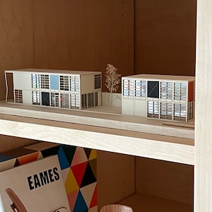 MAISON Jouet de construction Eames Un ensemble de construction pour  expérimenter le style des mouvements d'architecture et de design du XXe  siècle -  France