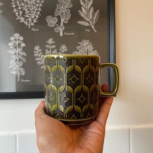 Hornsea Vintage Green Heirloom Tableware - Cups/saucers