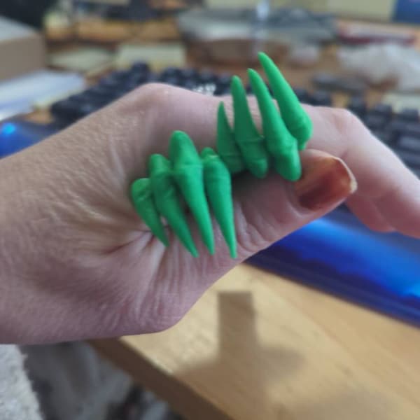 Scary Claws Bookmark - Etsy