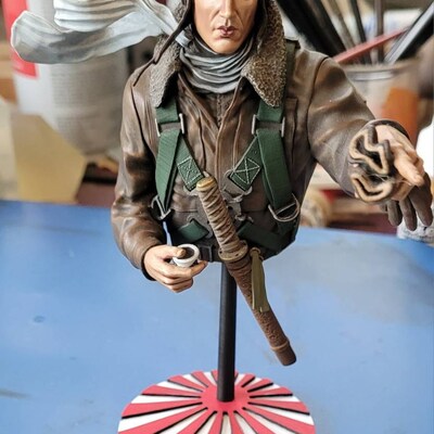 Scale Model Airplane Flight Stand With Roundel Base Regia Aeronautica ...
