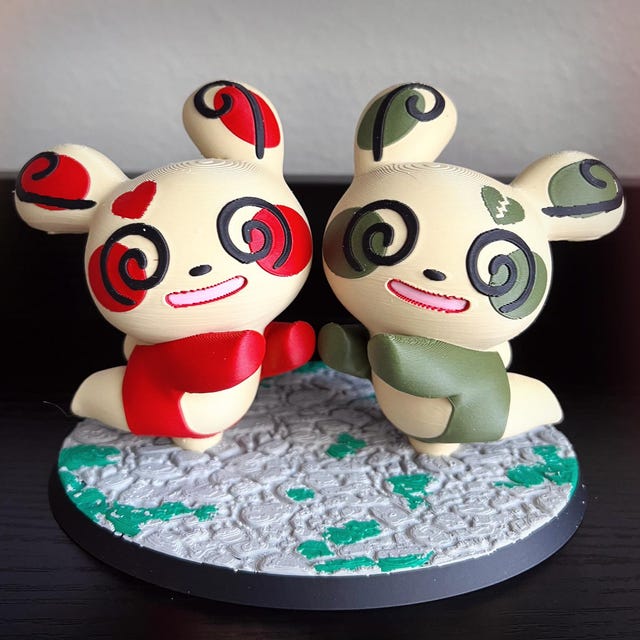 カスタムポケモンフィギュア 3Dプリント レギュラー＆シャイニー