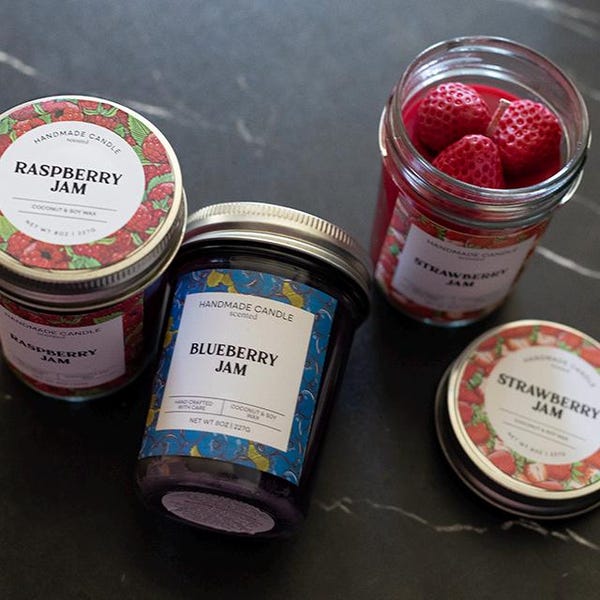 Editable Jam Label, Round Honey Label, Jam Label Printable, Mason Jar ...