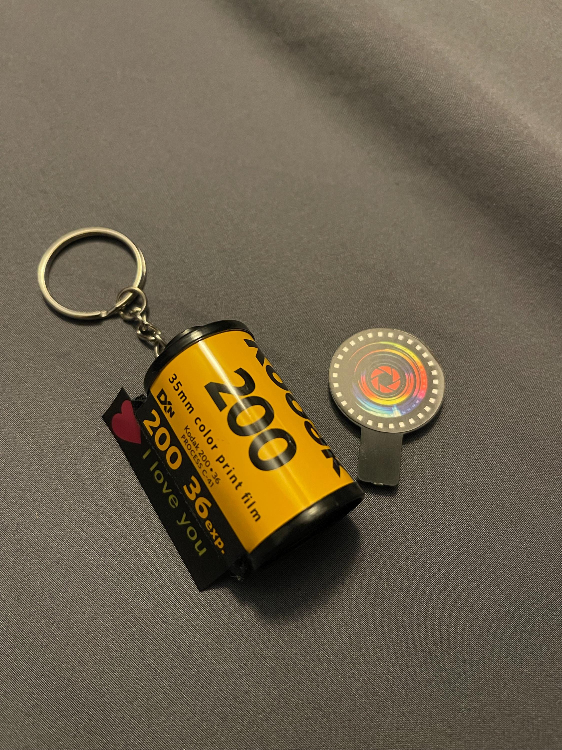 5-40 Personalized Photos Film Roll Keychain, Camera Film Roll Keyring For Lover Family Friends, Birthday Christmas Anniversary Memorial Gift