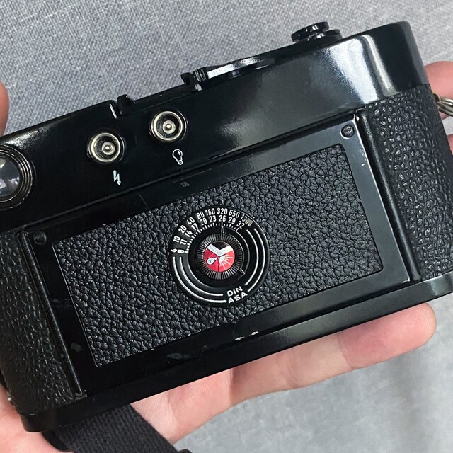 Leica M4, M3, M2 & M1 Backdoor Leatherette Replacement Cover