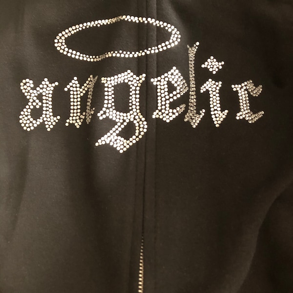 Cris Cross Front Hoodie