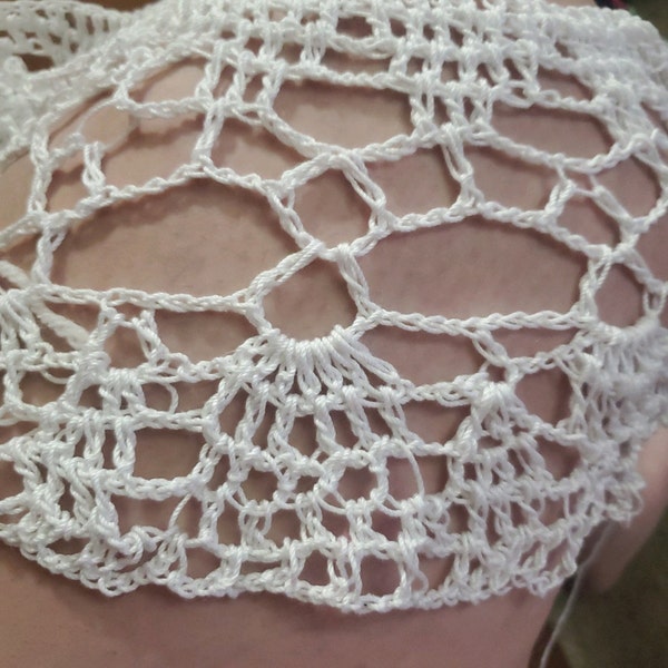 Zita Crochet Lace Wrap Skirt