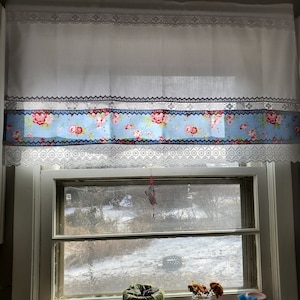 Karo Country House gardine White Heart Kitchen Curtain Vintage shabby chic Tende Cantonniere Window Valance Swedish Farmhouse Topper 280