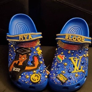 jeweled nike slides