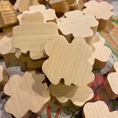 Unfinished Spring Butterfly Easter Craft Solid Wood Cutout, Tiered Tray ...